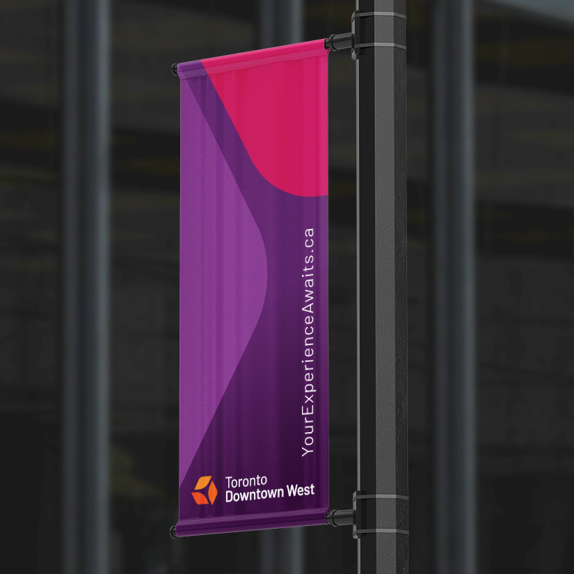 Toronto Downtown West Branding | Kramer Design Associates